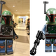 Illustration for article titled Dad Builds His Son A Damn Impressive Lego Boba Fett Costume